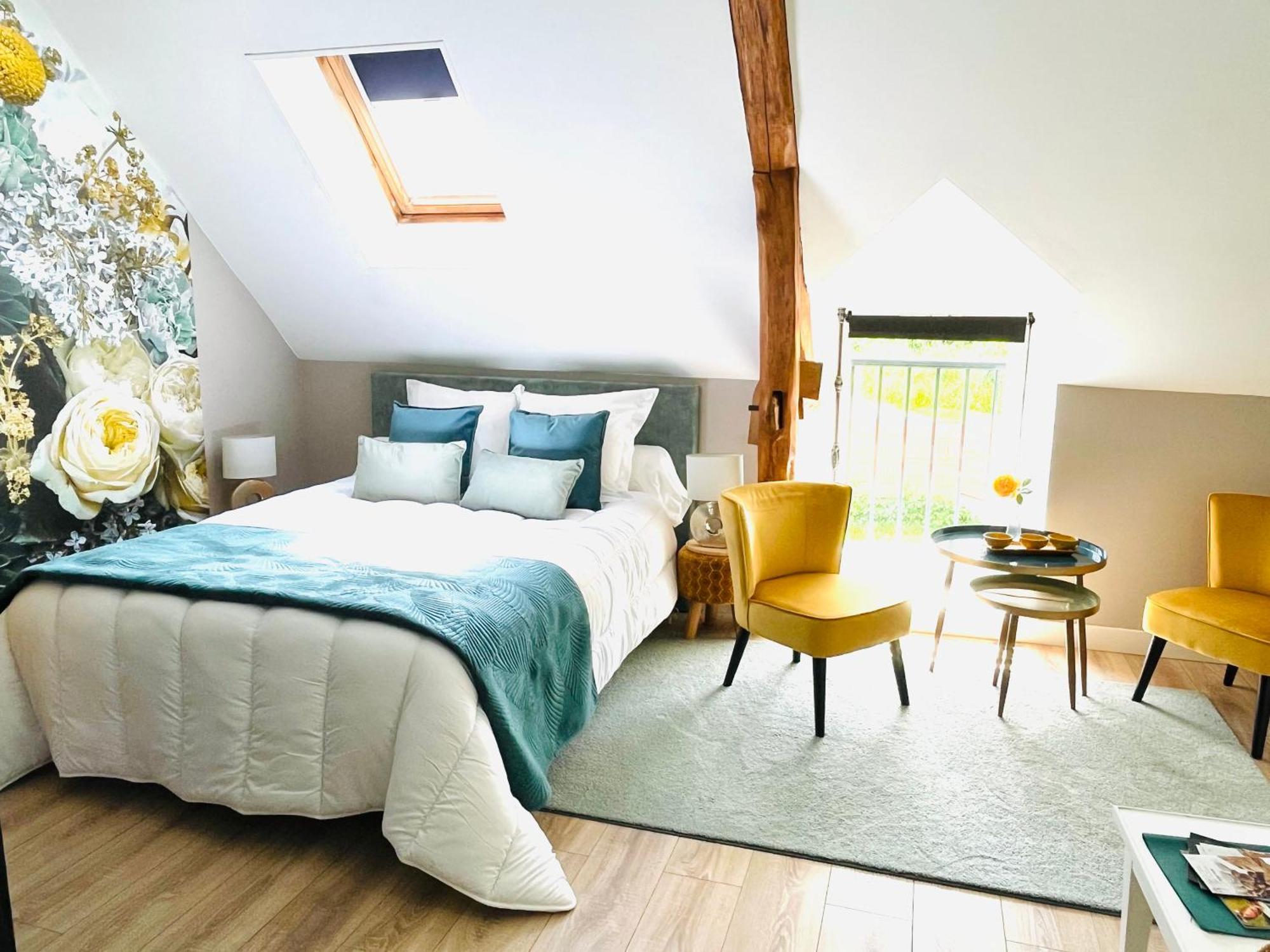Le Clos Des Roses Chambres Et Tables D Hotes Meusnes ภายนอก รูปภาพ